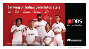DBS Bank India 5 badminton stars