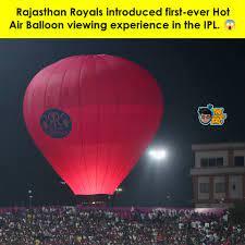 Rajasthan Royals Hot Air Balloon