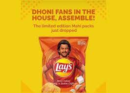 Lay's Dhoni collector's packs