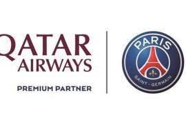 Qatar Airways PSG combo logo