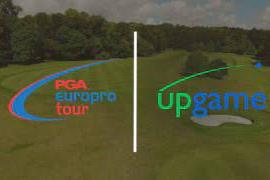 PGA EuroPro Tour Upgame combo logo