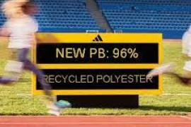 adidas recycled polyester milestone