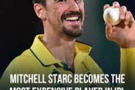Mitchell Starc IPL 2024 auction