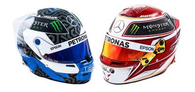 Police F1 helmets