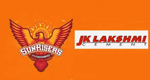 Sunrisers Hyderabad JK Lakshmi Cement combo logo