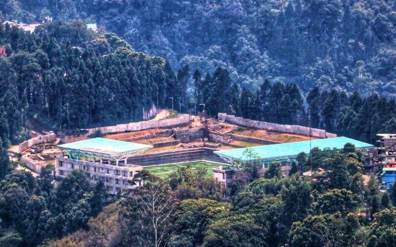 Bhaichung Bhutia Stadium in Sikkim