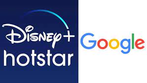 Disney+ Hotstar Google combo logo