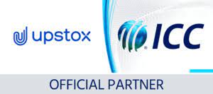 ICC Upstox combo logo