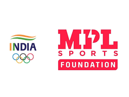 IOA MPL Sports Foundation combo logo