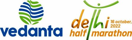 Vedanta Delhi Half Marathon 2022 logo