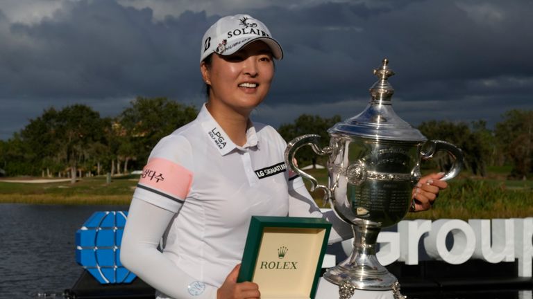 Ko won three titles overall, including Player of the Year