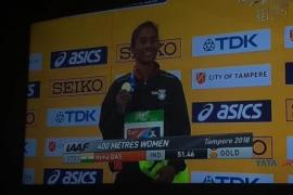 Hima Das, IAAF World U20 Championships  