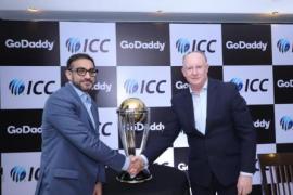 ICC GoDaddy sponsorship deal signing
