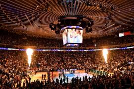 NBA general view Warriors pregame warmup