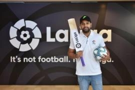 Choose a file Rohit Sharma becomes LaLiga's First Ever Brand Ambassador in India