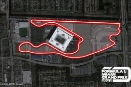 Miami Grand Prix F1 circuit