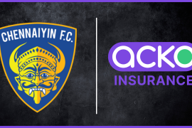 Chennaiyin FC ACKO Insurance combo logo