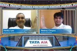 Neeraj Chopra is brand ambassador for Tata AIA