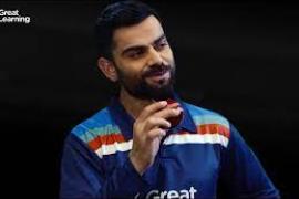 Virat Kohli highlights the need for upskilling in Great Learning's new campaign