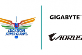 Lucknow Super Giants Gigabyte associate sponsor