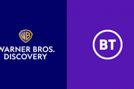 Warner Bros Discovery BT combo logo