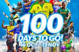 100 days to go T20 World Cup 2022