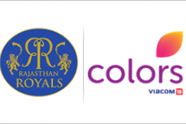 Rajasthan Royals COLORS combo logo