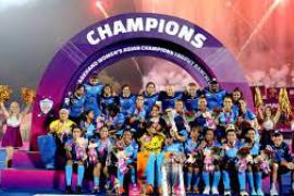 Jharkhand Women's Asian Champions Trophy Ranchi 2023 India claim title